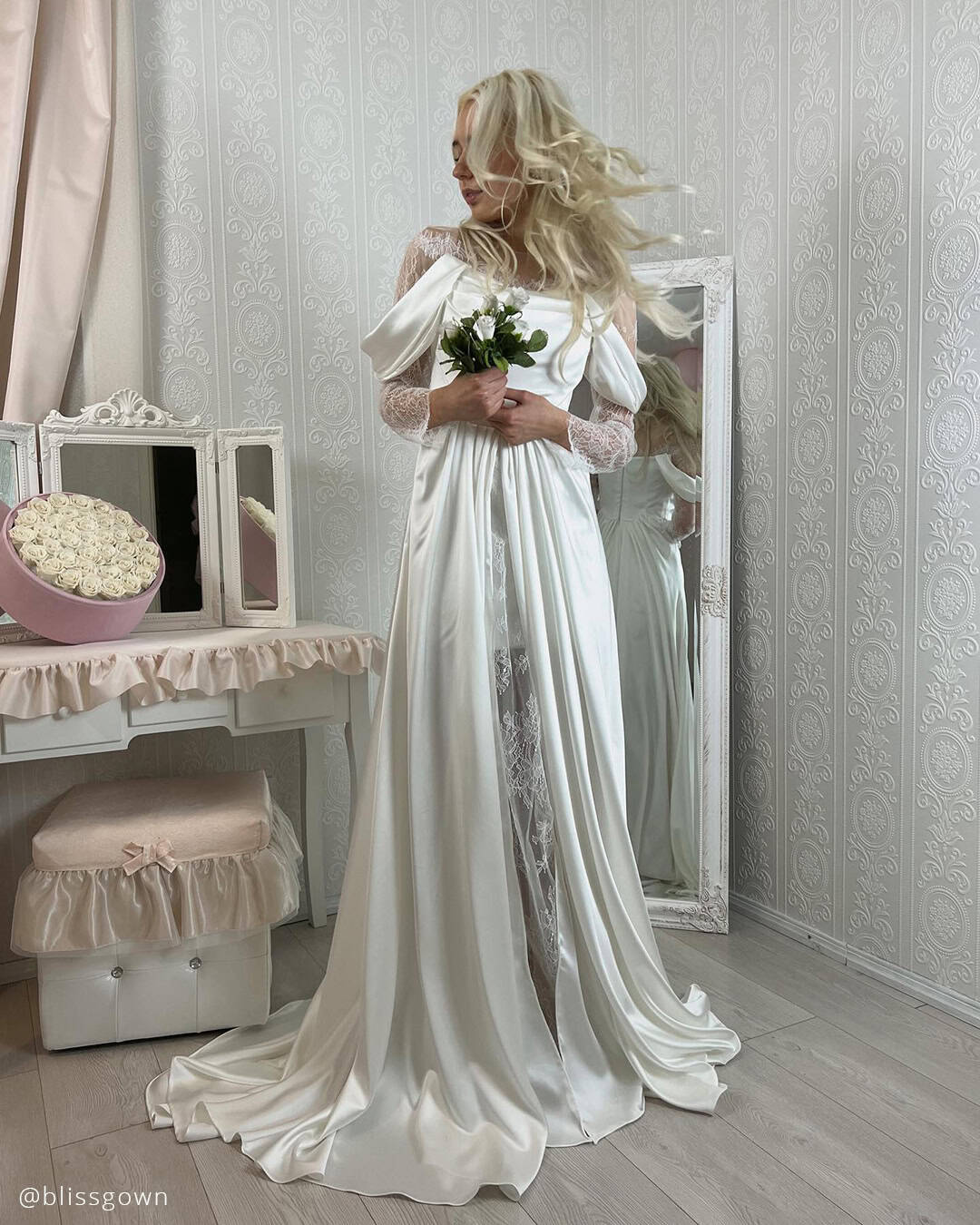 Said Mhamad Bling Wedding Dress