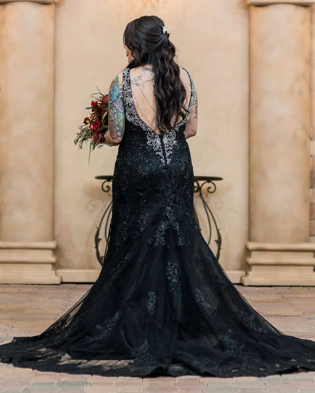 Plus Size Gothic Wedding Dresses