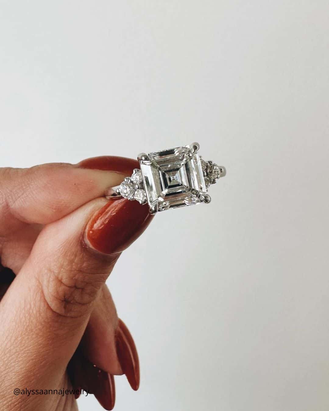 Unique And Modern Princess Cut Rings