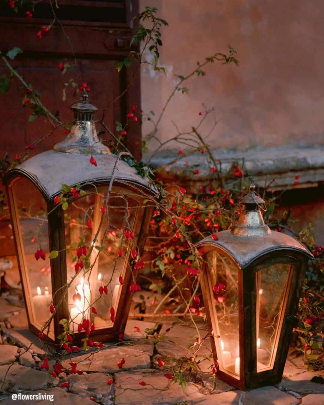 Rustic Wedding Lanterns