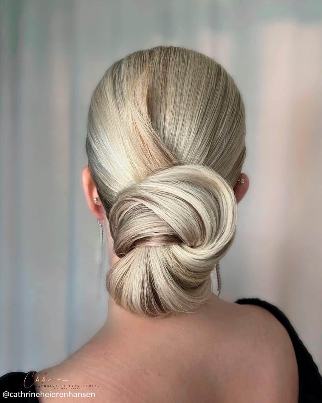 Sleek Low Ponytail
