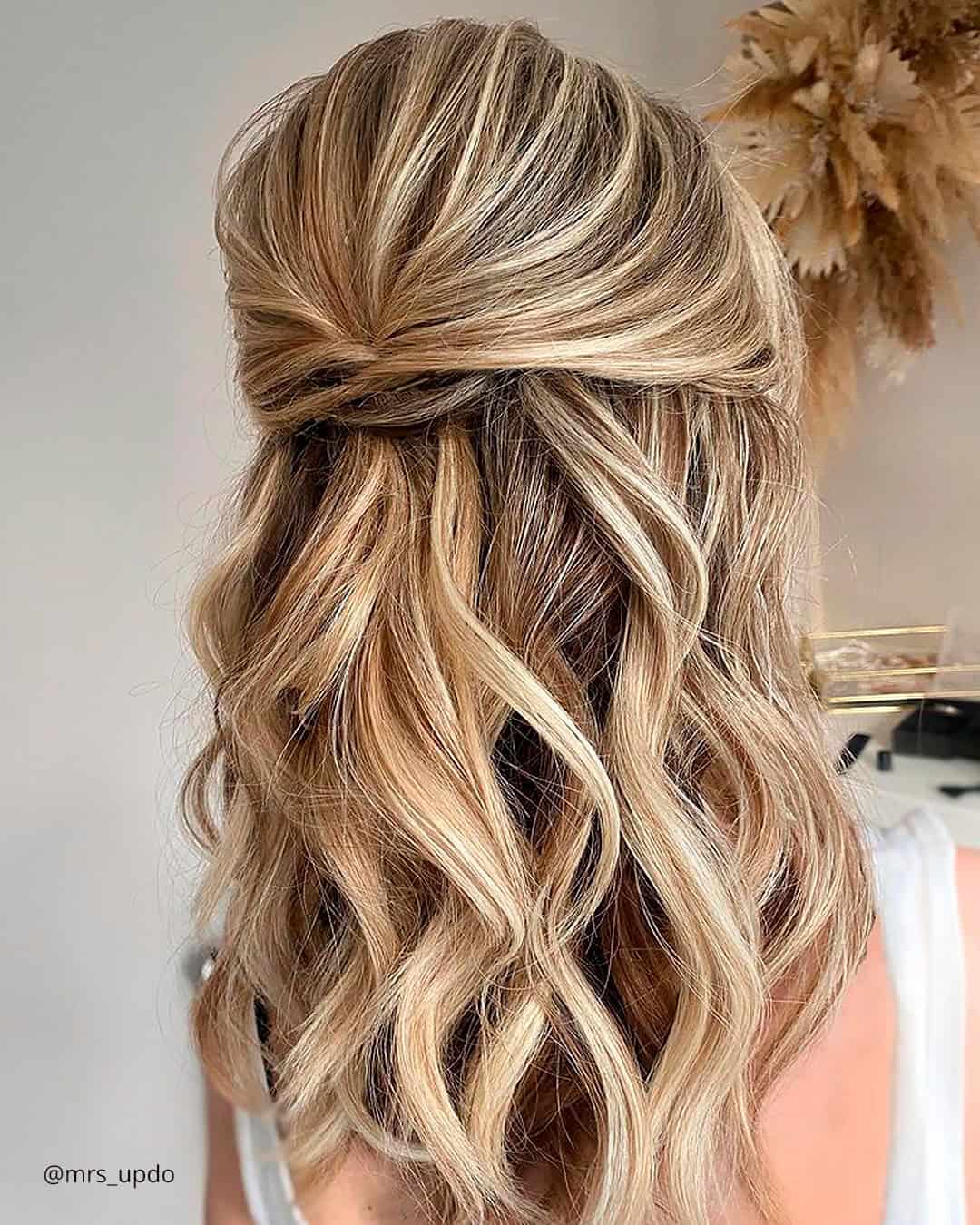 Easy DIY Low Bun For Wedding