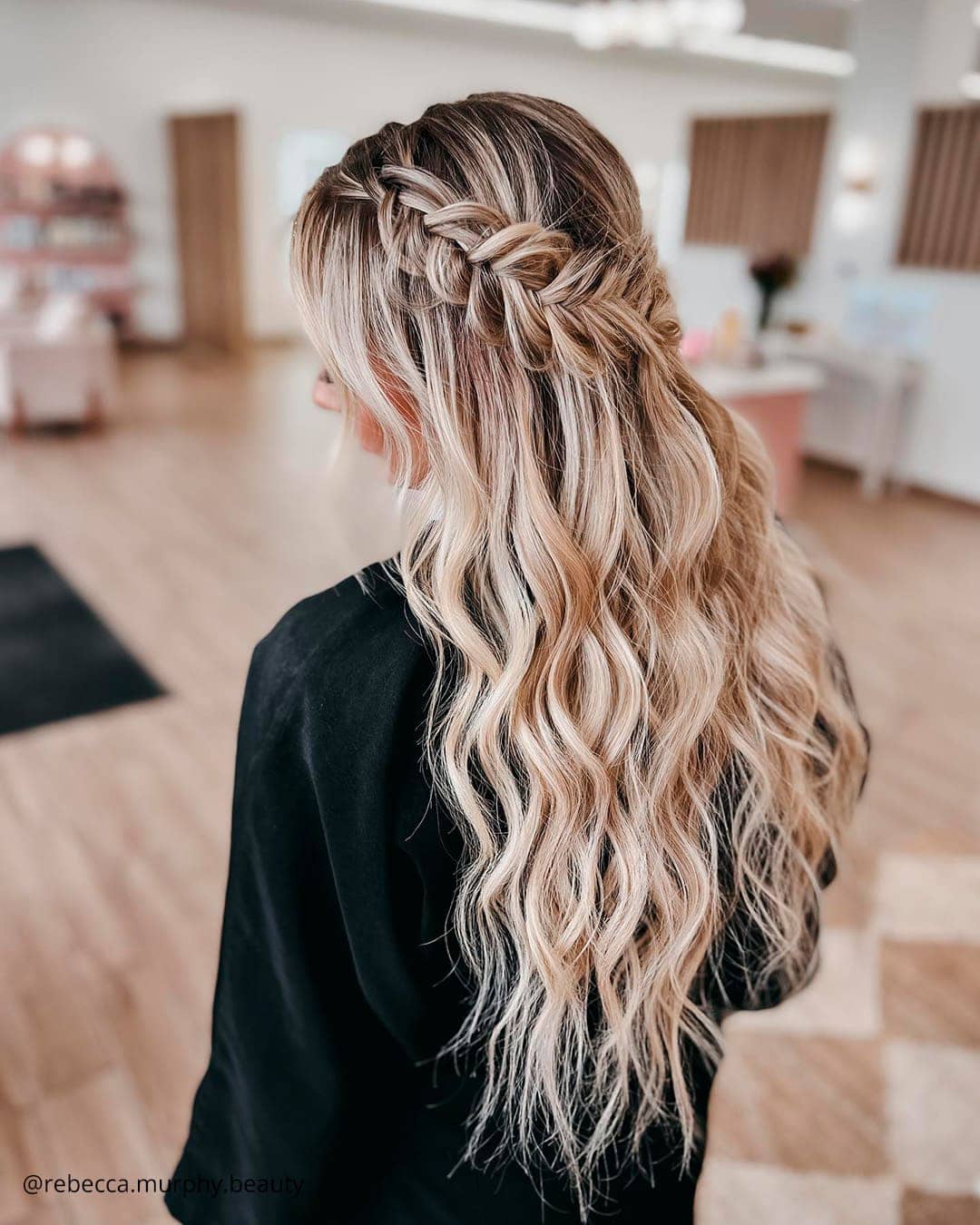 Easy DIY Low Bun For Wedding