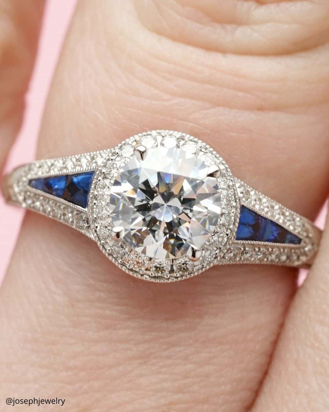 Vintage Engagement Rings with Sapphires