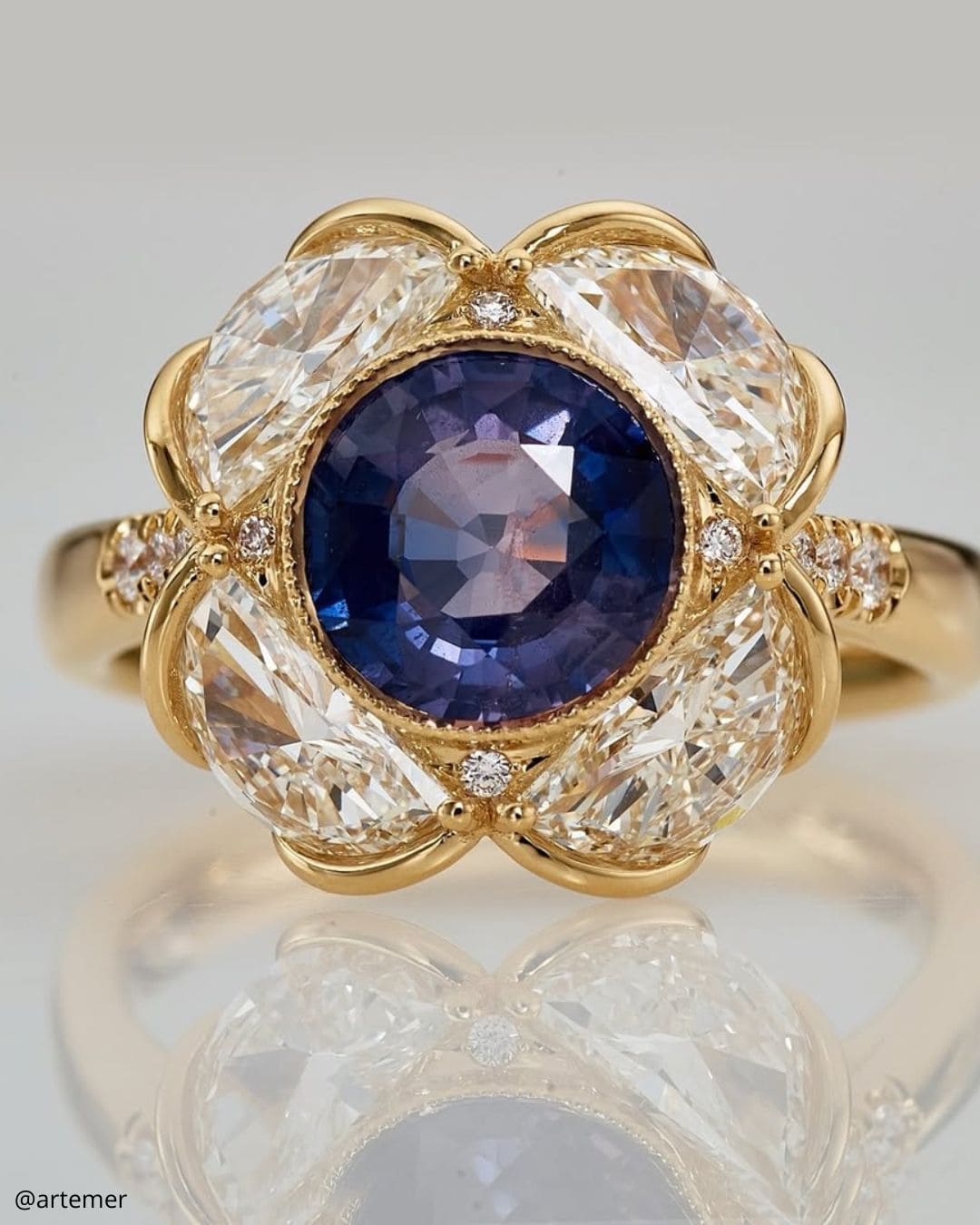 Vintage Engagement Rings with Sapphires