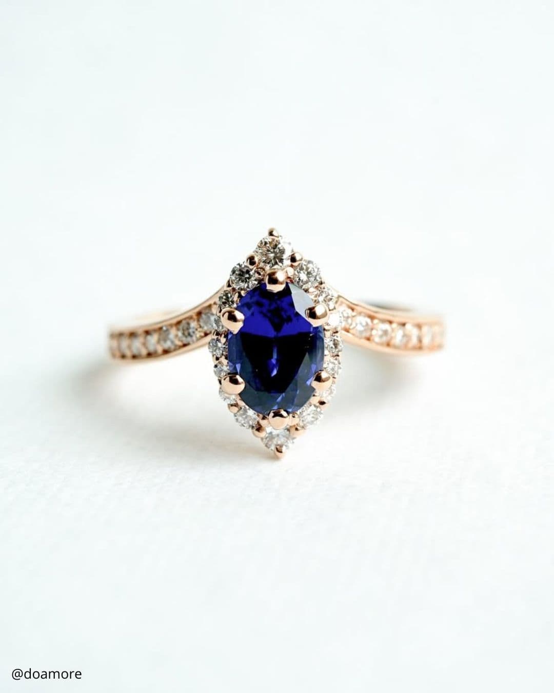 Sapphire Oval Rings