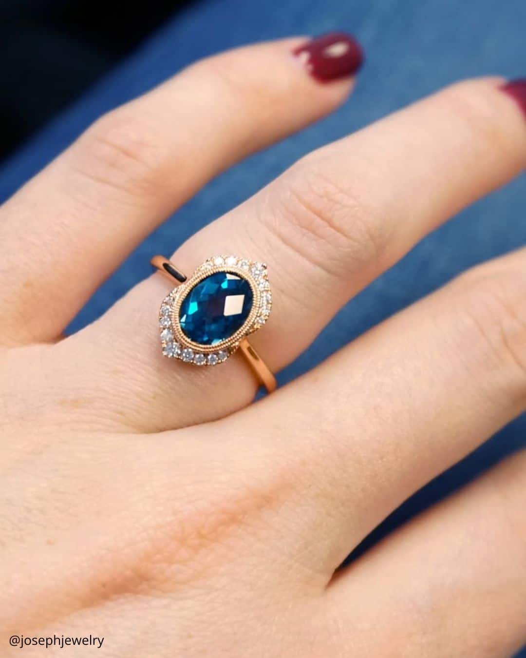 Sapphire Oval Rings