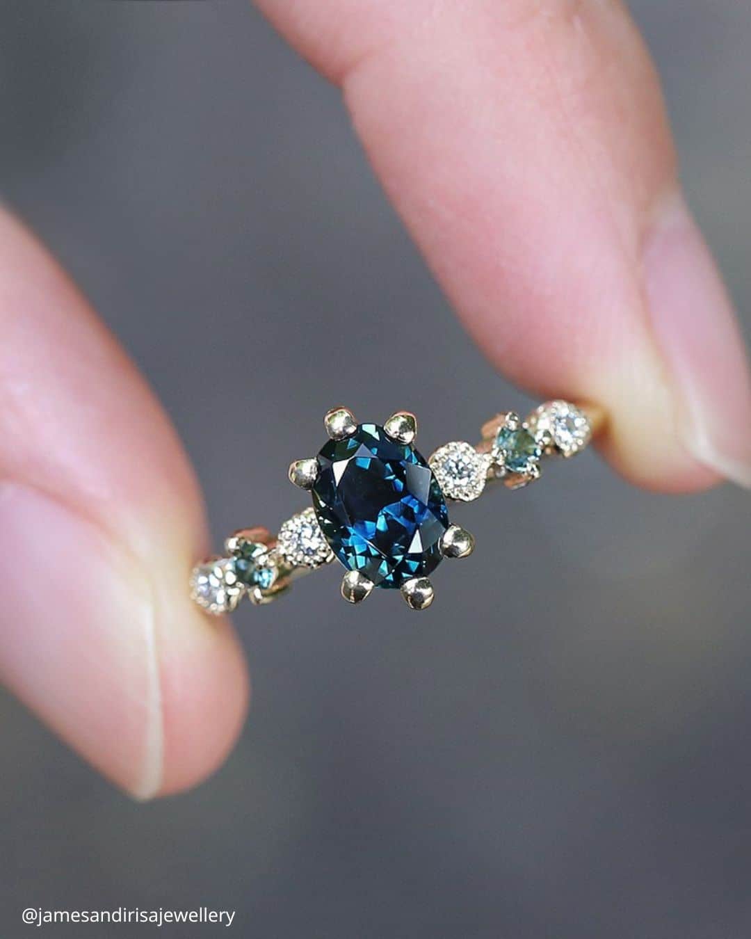 Sapphire Oval Rings