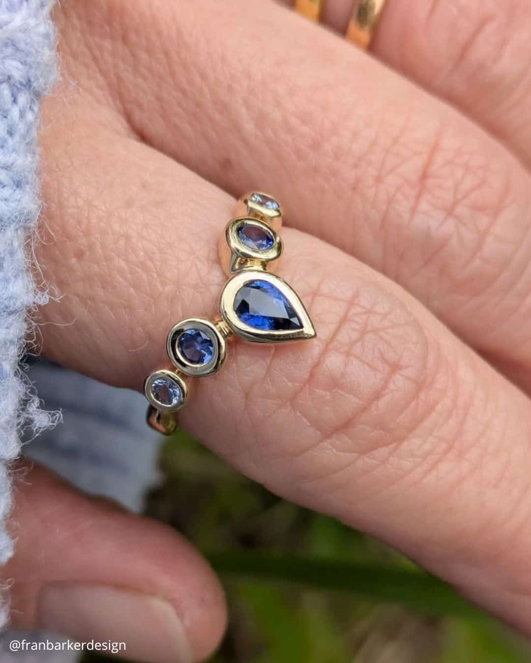 Engagement Rings With A Blue Sapphire Stone