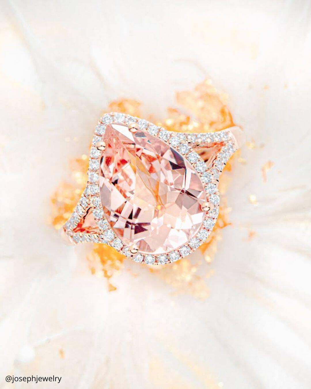 Pave Band Engagement Rings With Sapphires