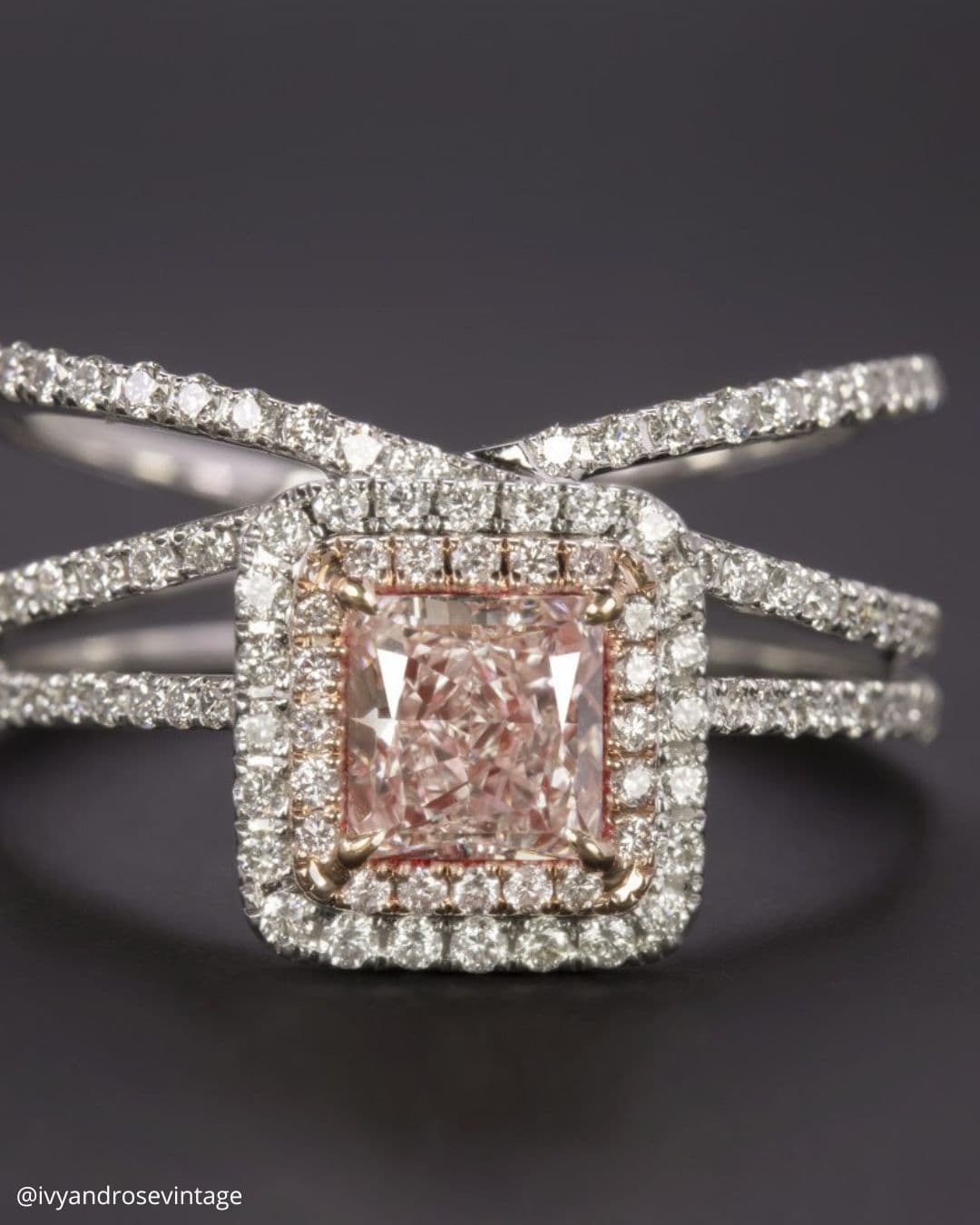 Pave Band Engagement Rings With Sapphires