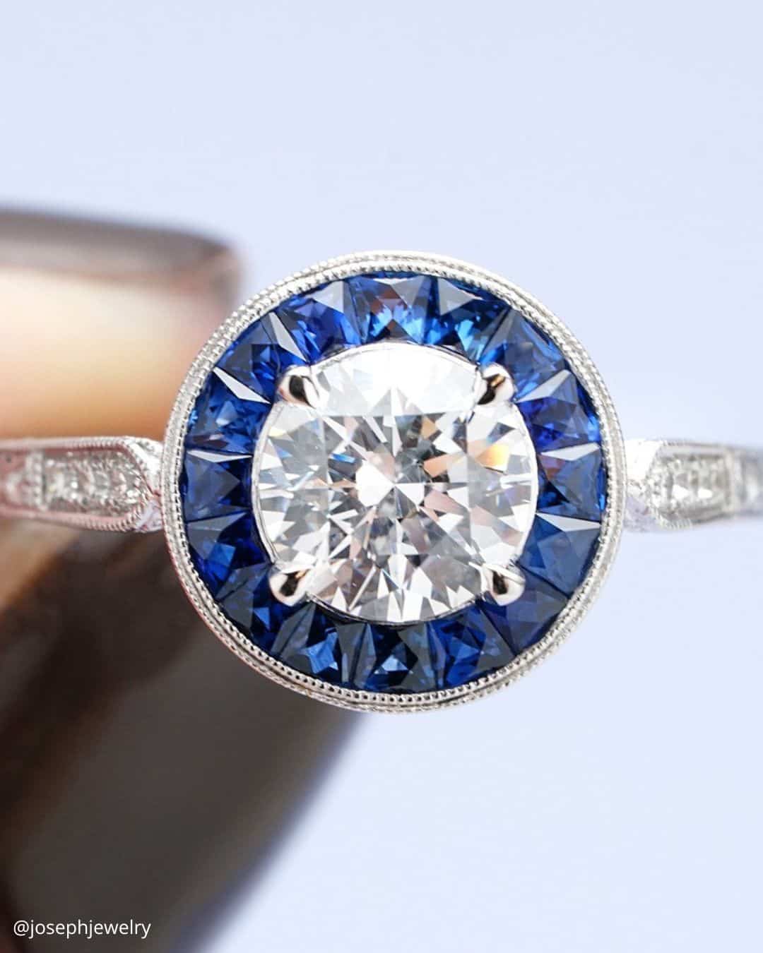 Unique Sapphire Engagement Rings