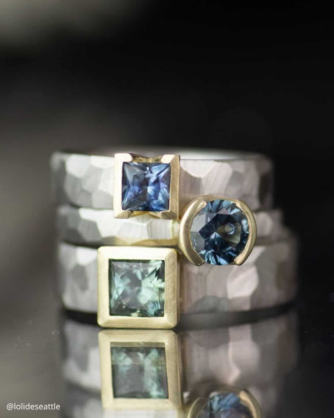 Unique Sapphire Engagement Rings