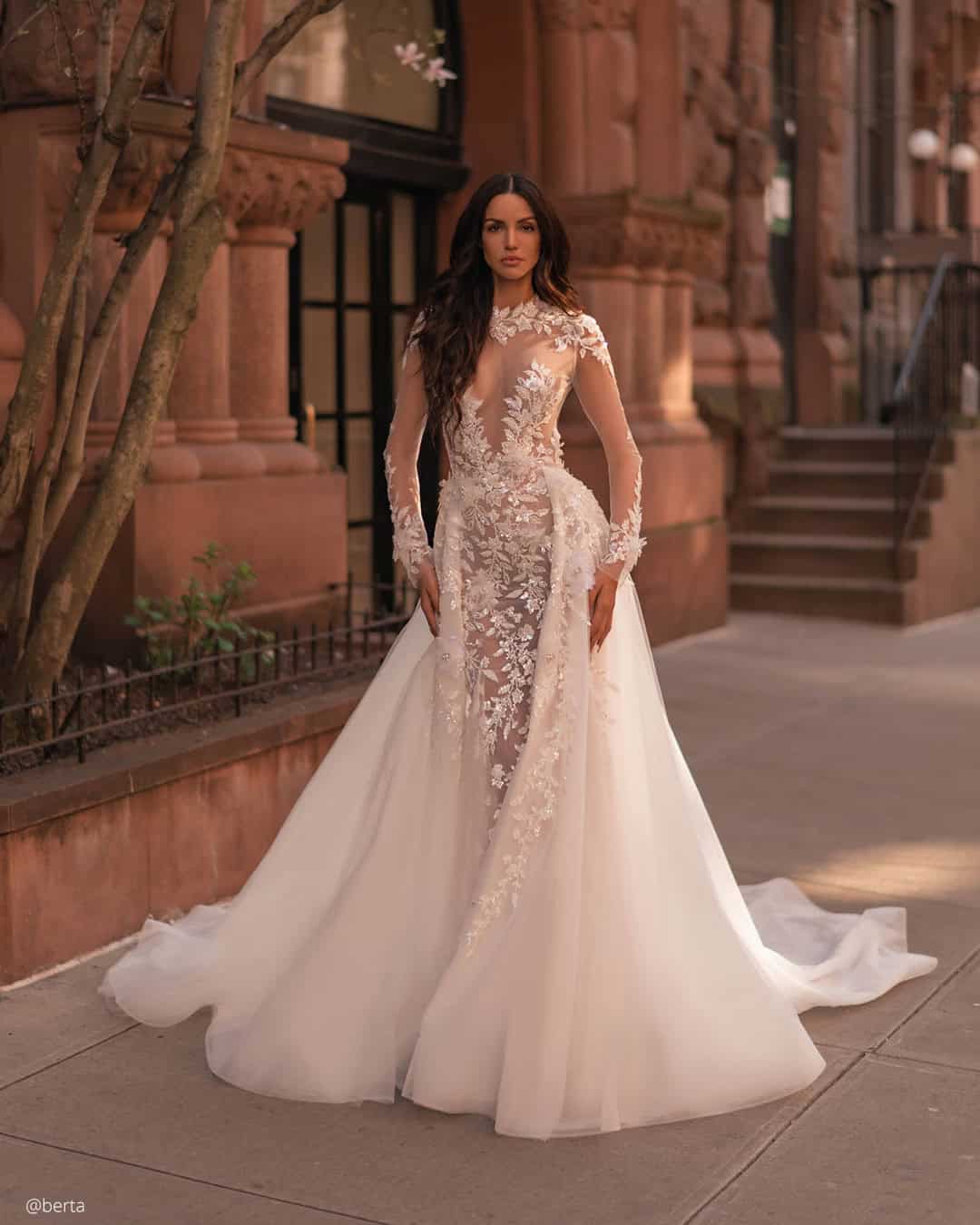 High Slits Sexy Glam Wedding Dresses
