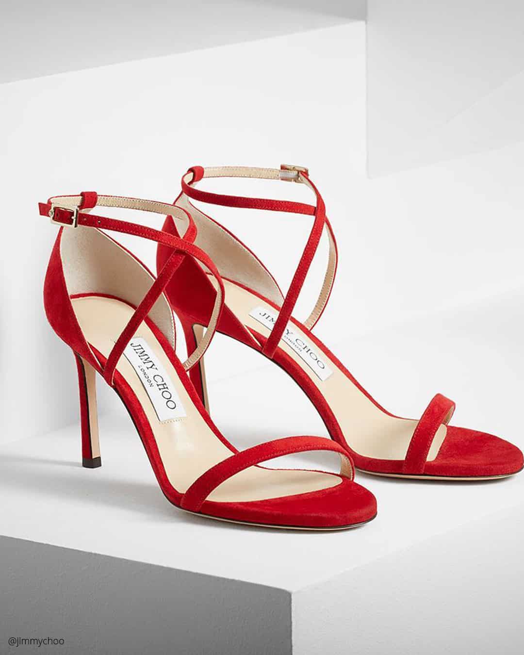 Red Heels For A Bride