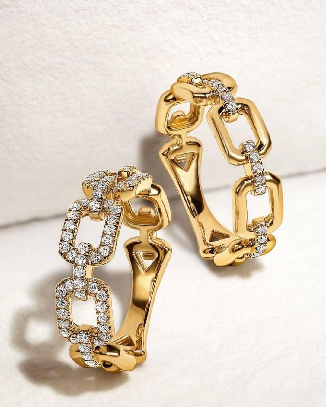 Chain Style Wedding Bands for Women