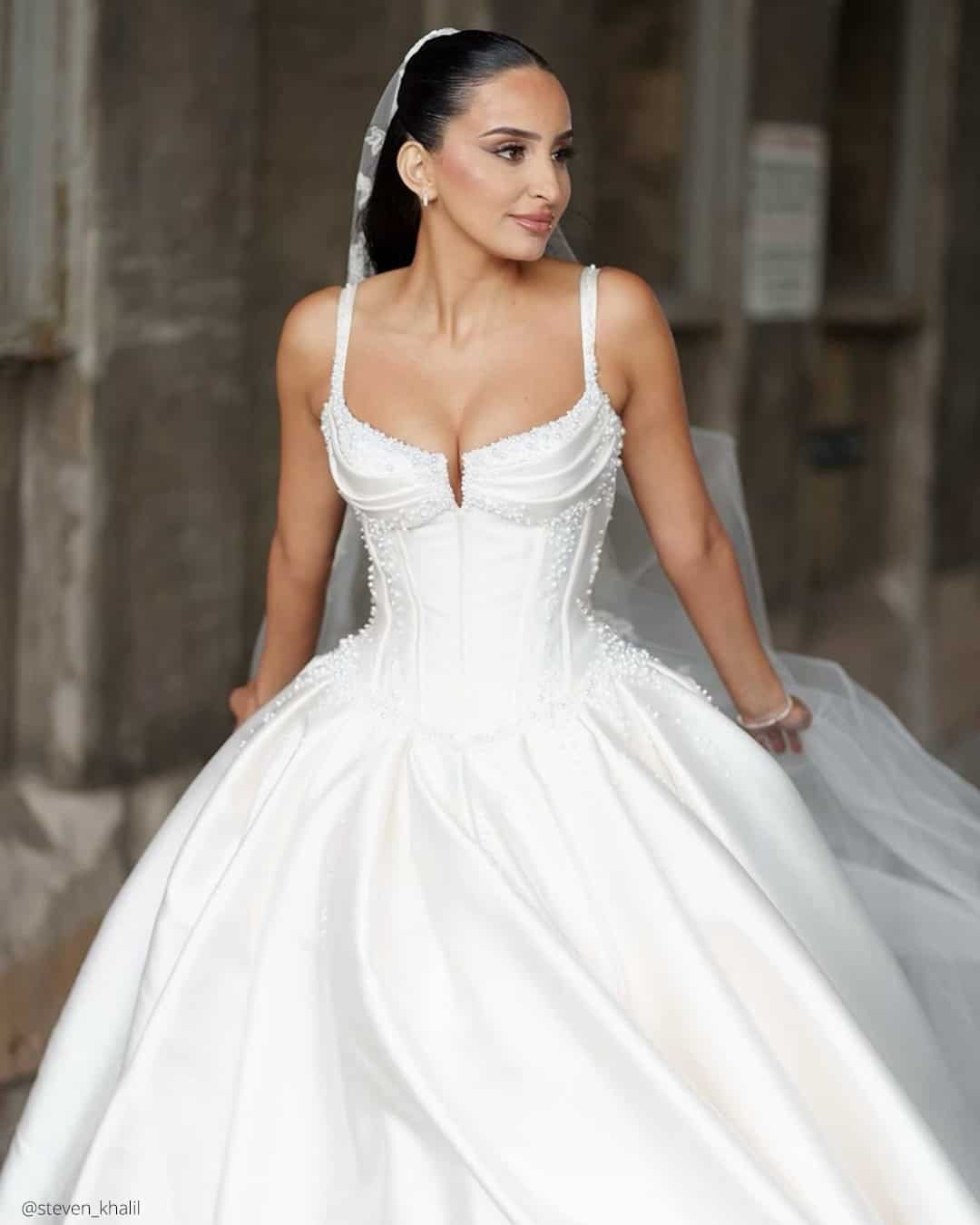 Simple Wedding Dresses Ball Gown Style