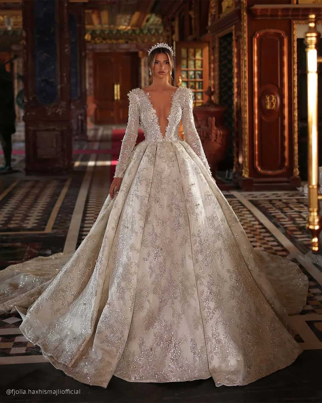 Ball Gown Dresses With Train