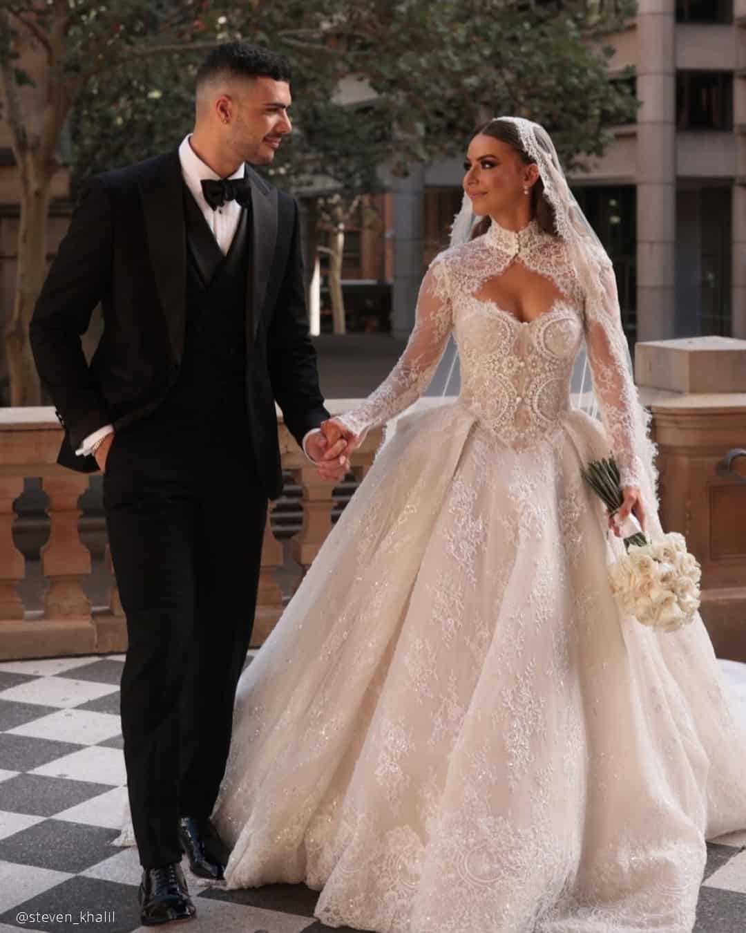 Ball Gown Long Sleeve Wedding Dresses
