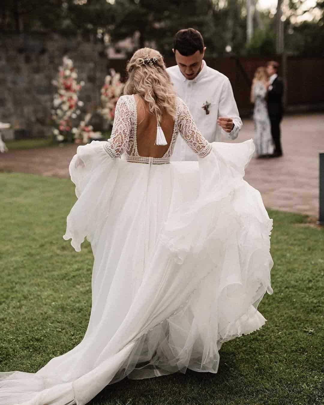 Casual Wedding Dresses Boho Style