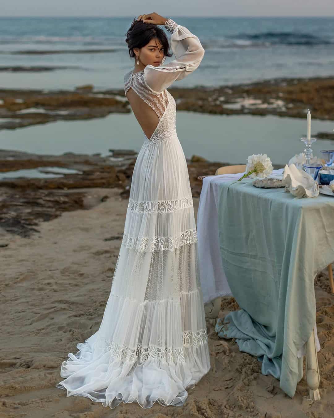 Lace Boho Wedding Dresses