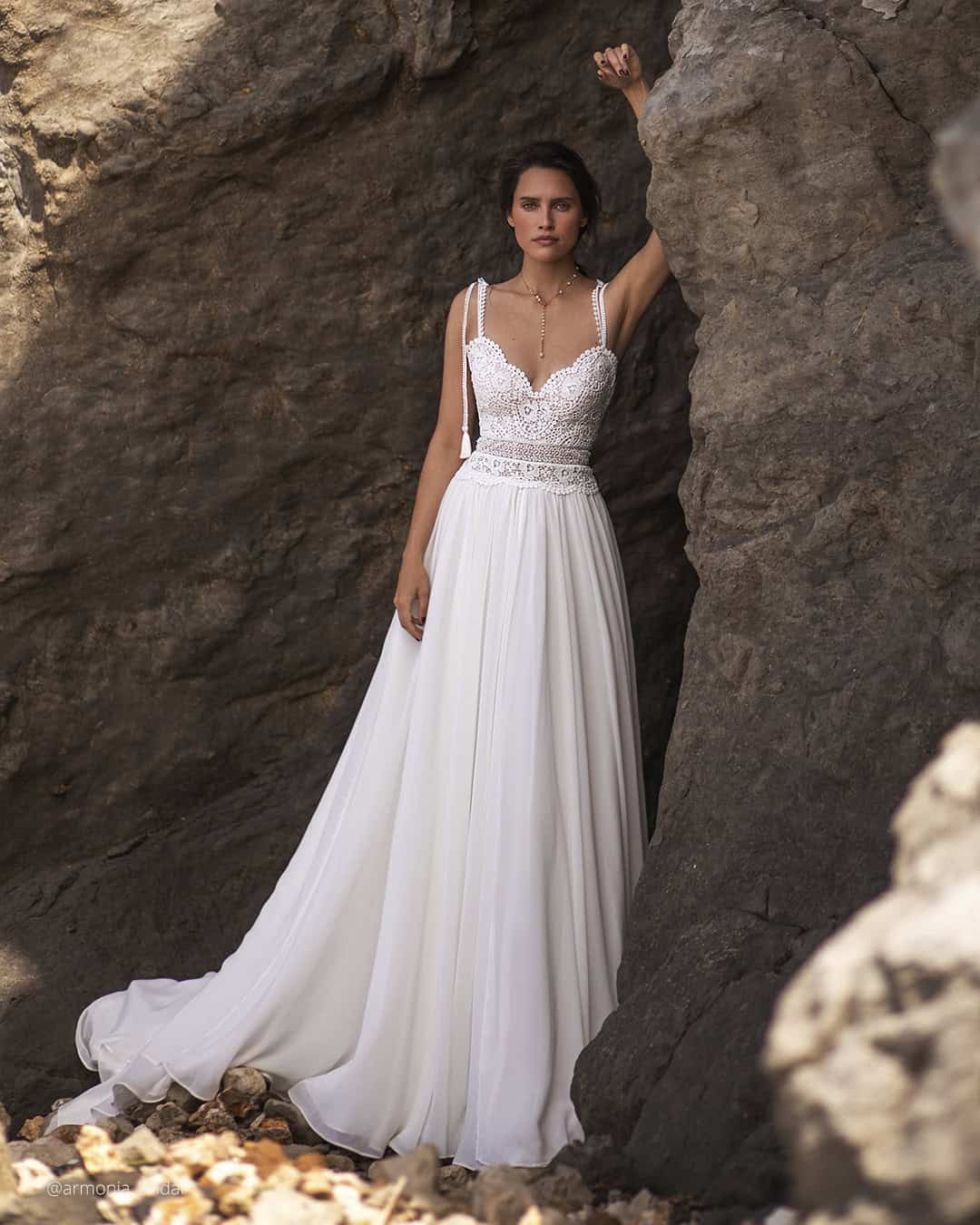 Lace Boho Wedding Dresses