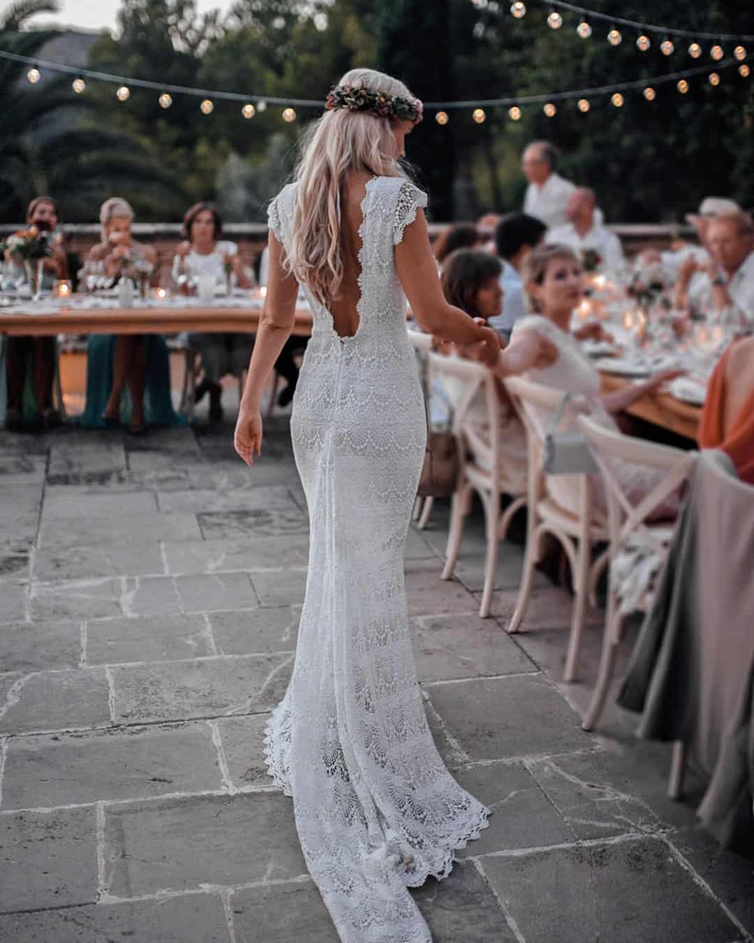 Simple Boho Dresses For Wedding