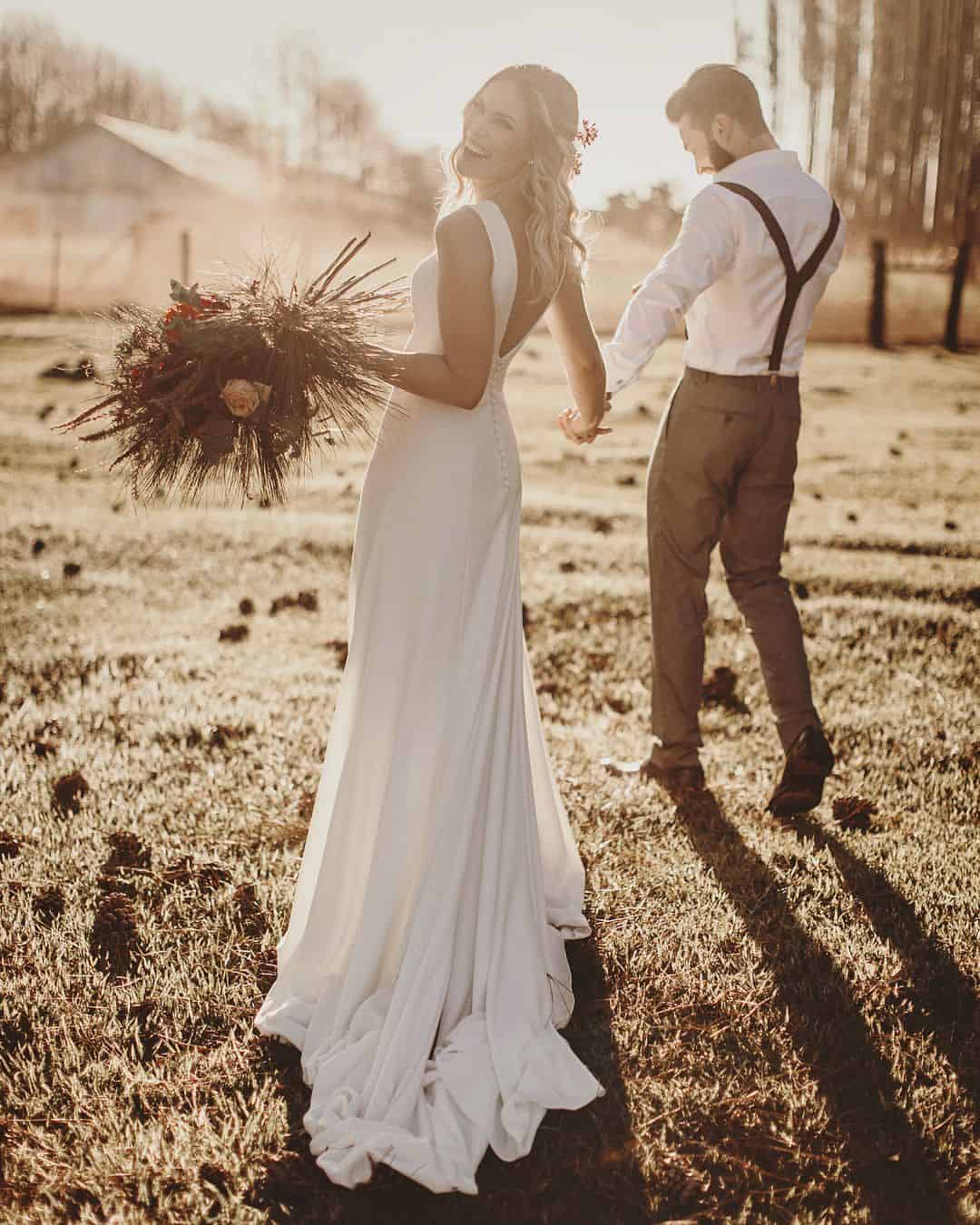 Modest Boho Wedding Dresses