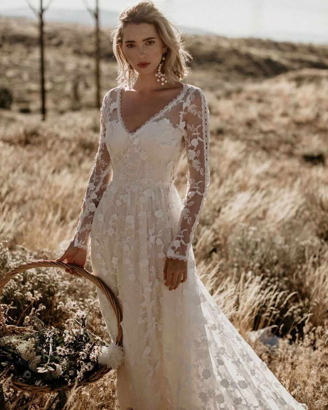 Western Boho Wedding Dresses
