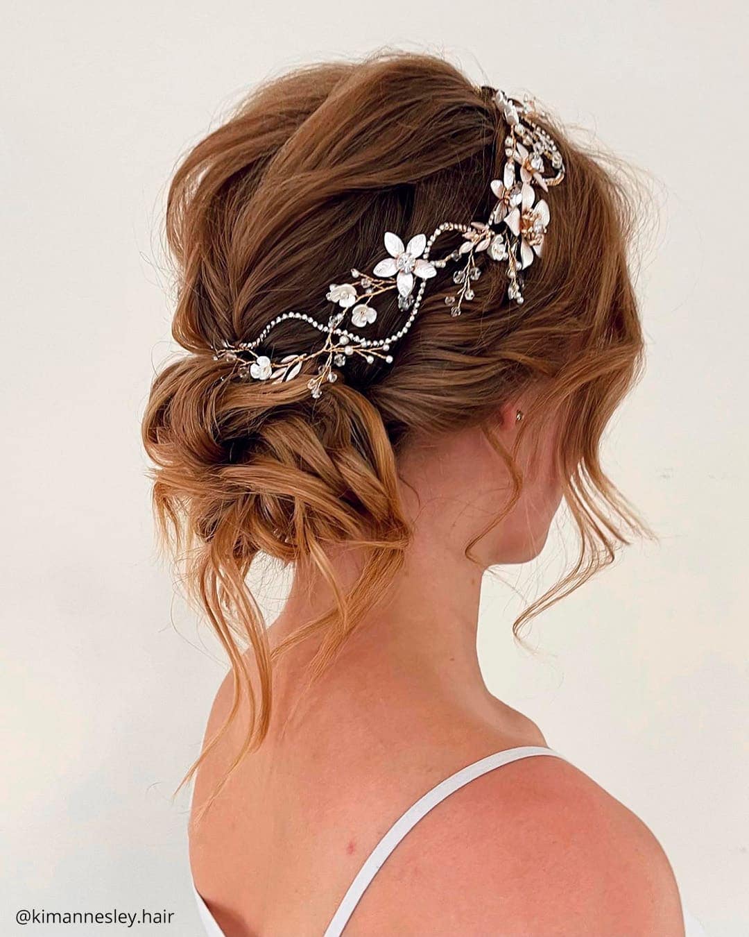 Wedding Hair Down With Headband