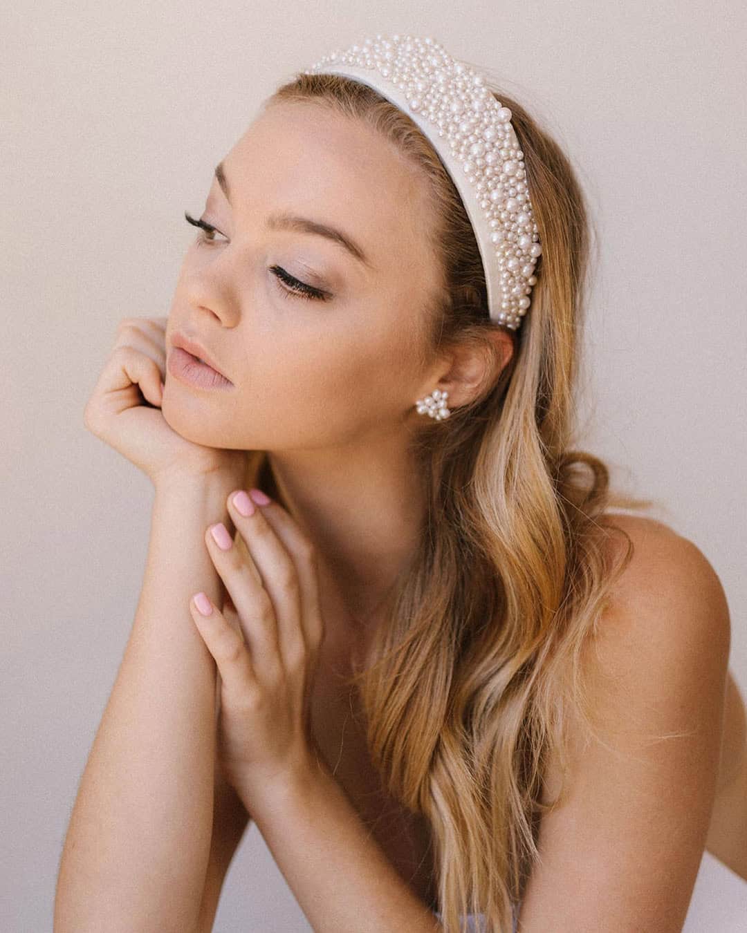 Wedding Hairstyles With Headband And Veil