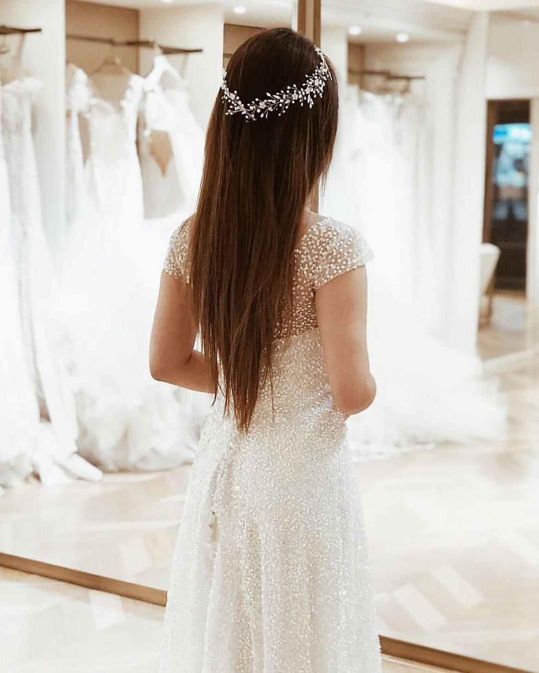 Medium Wedding Hair With Headband