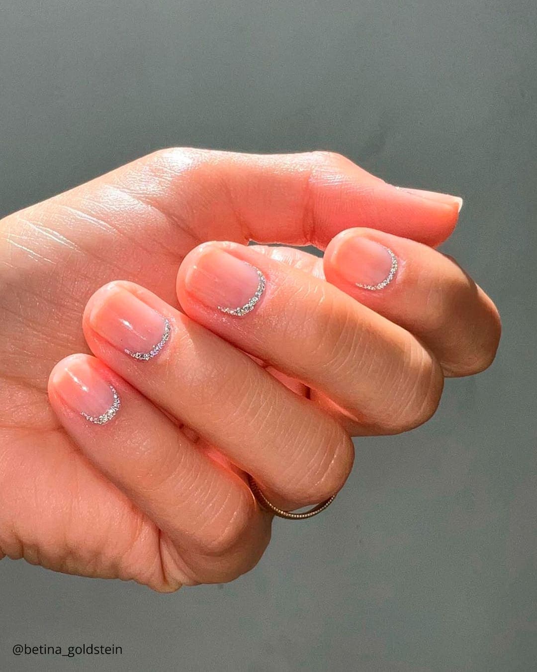 Designs for Short Wedding Nails