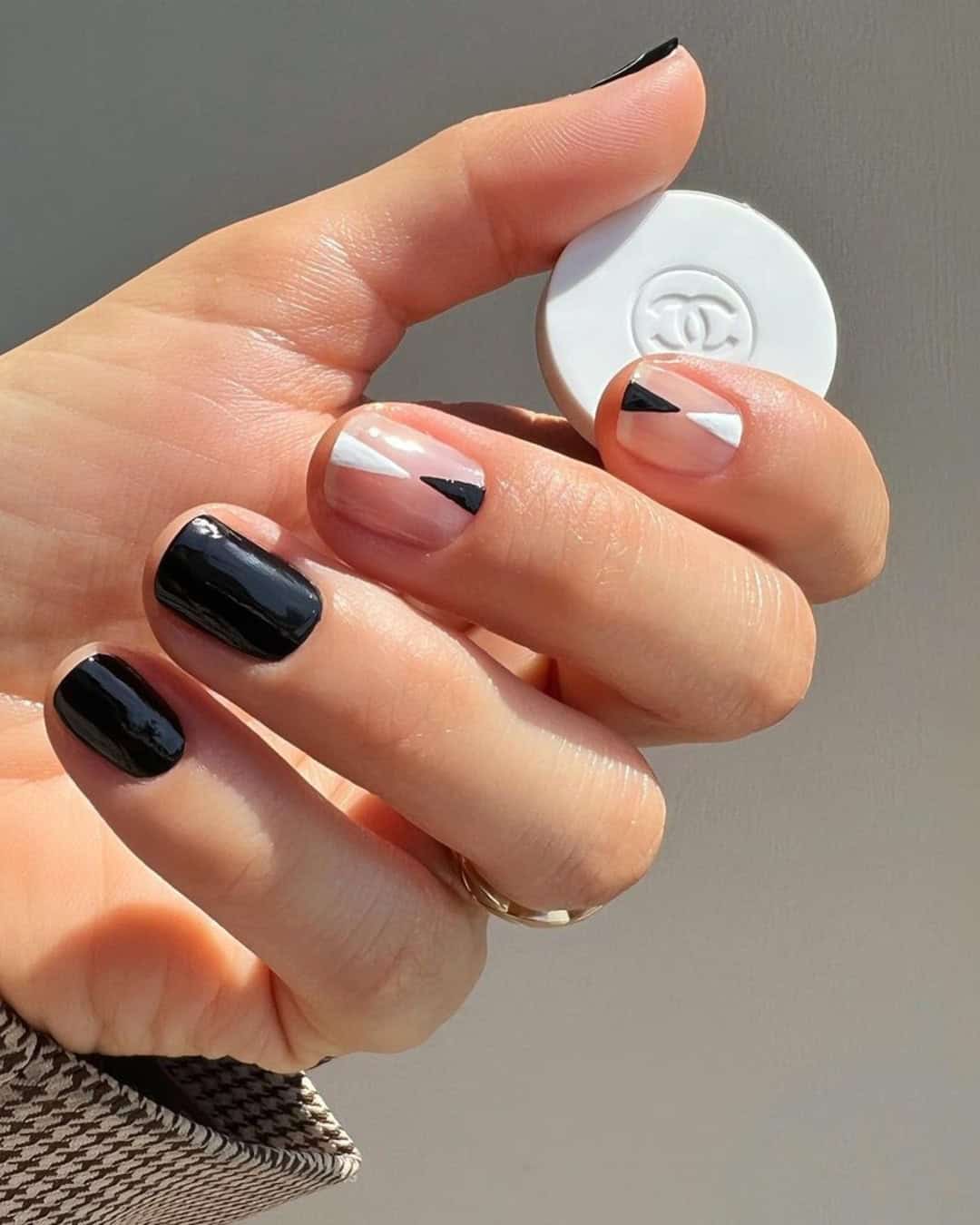 Ombre Bridal Nails