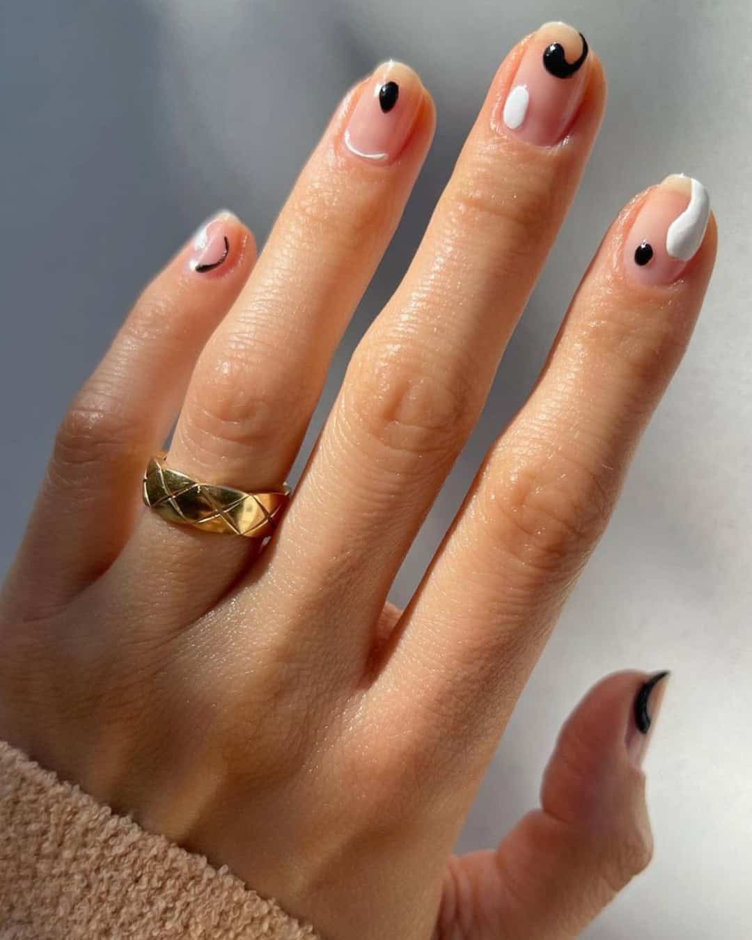 Ombre Bridal Nails