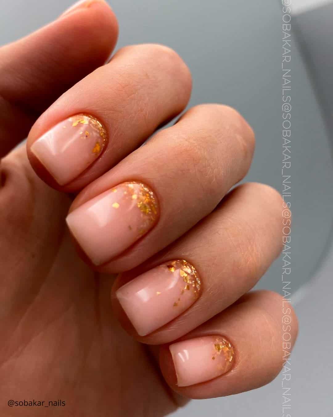 Matte Nails For a Bride