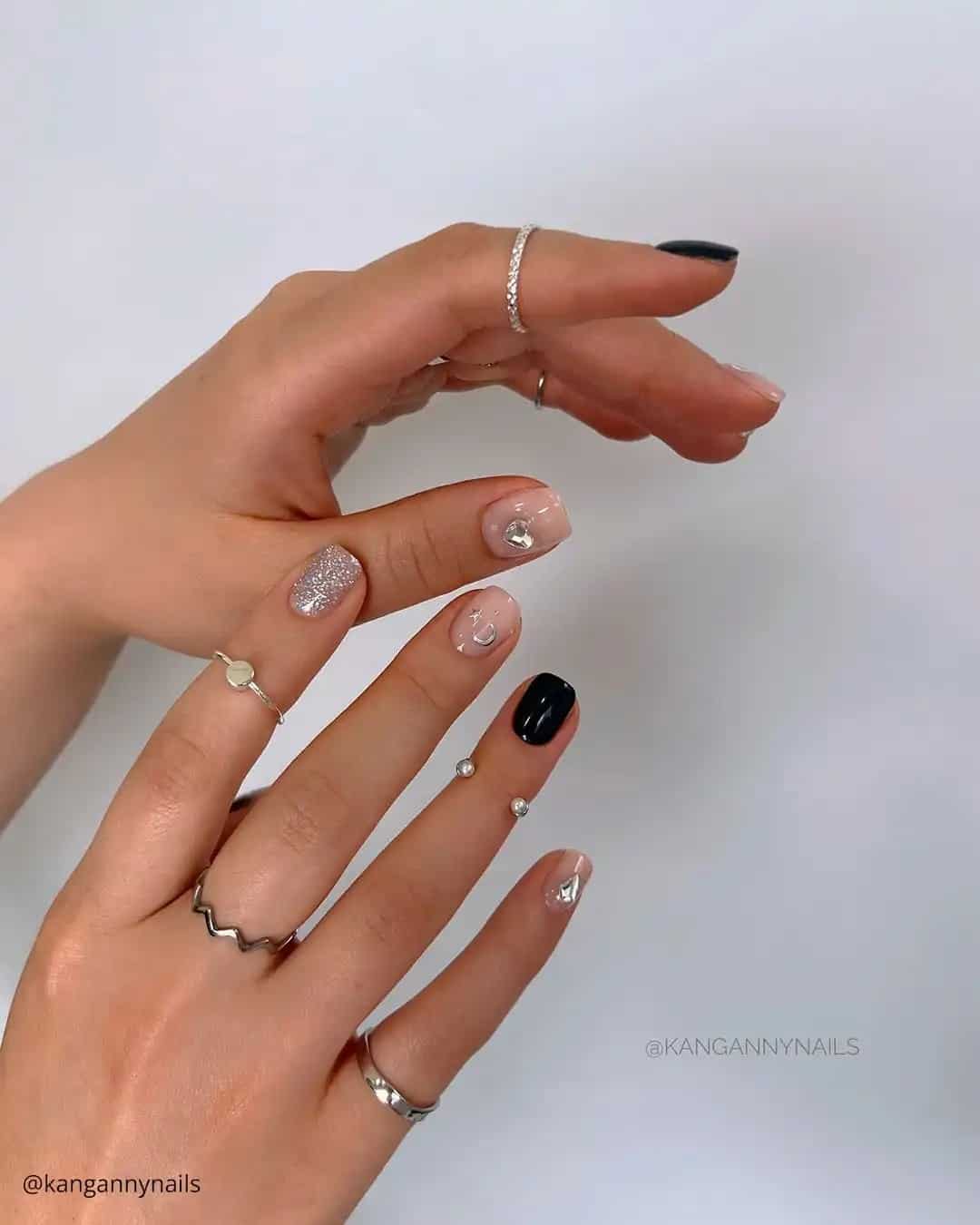 Wedding Guest Nails Short