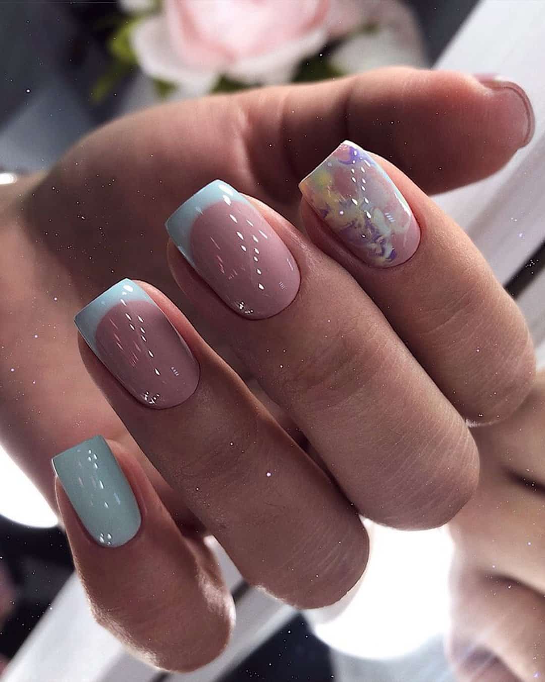 Classy Wedding Nails