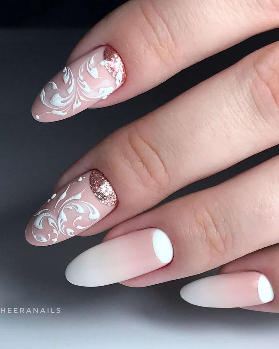 Bridal Shower Nails