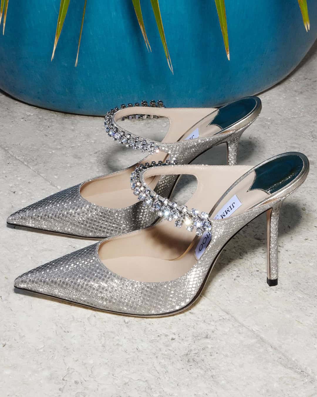 Silver Wedding Shoes