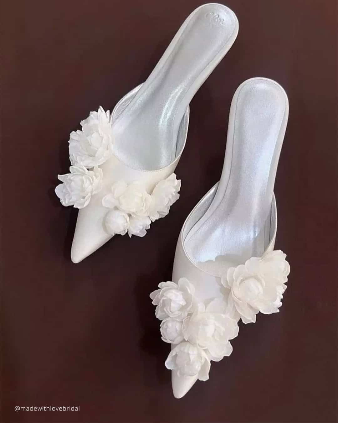 White Wedding Sandals