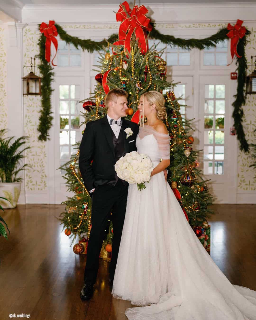 Winter Decorations For Reception Hall