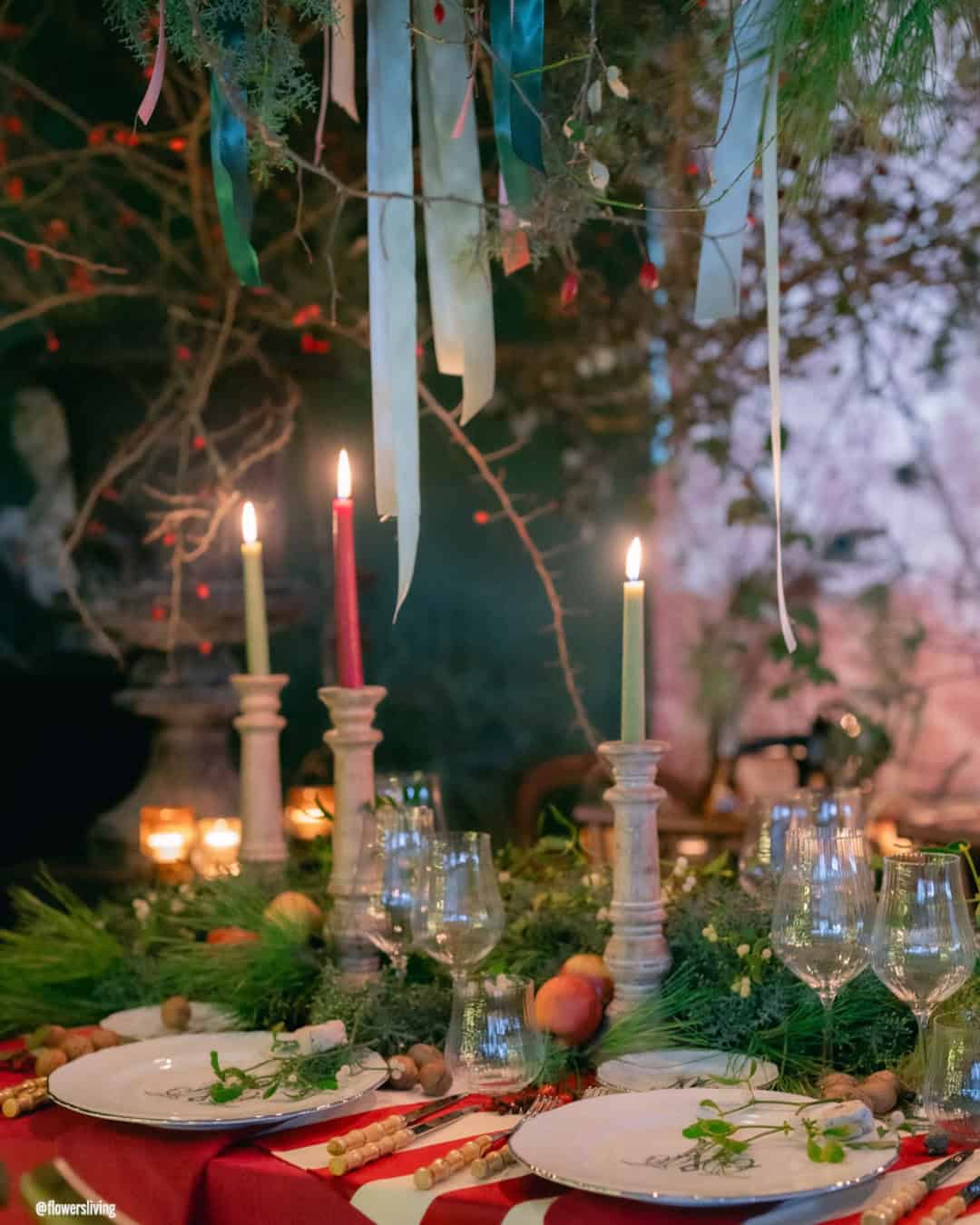 Winter Wedding Centerpieces