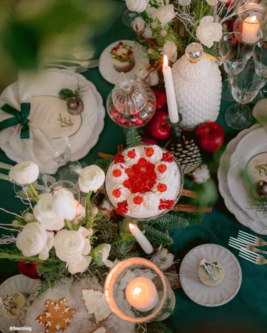 Winter Wedding Centerpieces