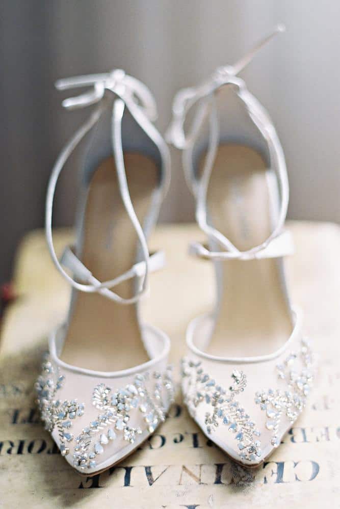 Hand-Beaded Wedding Shoes For Women