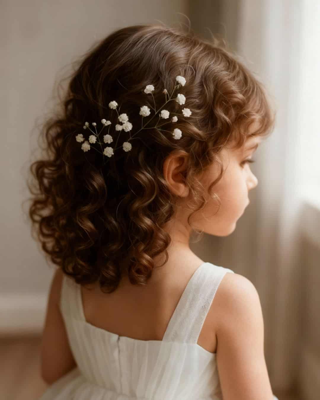 Comfortable Flower Girl Updos