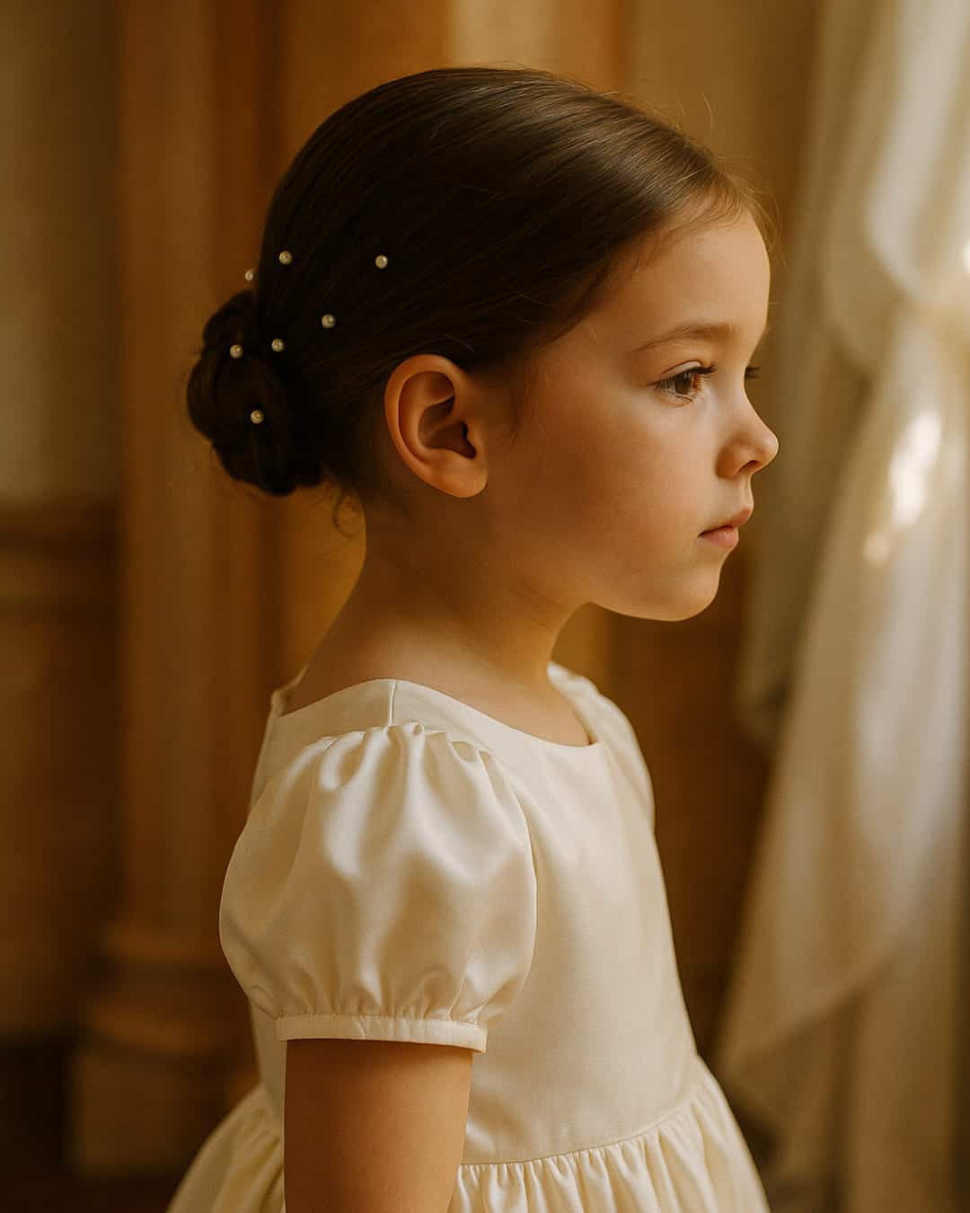 Flower Girl Hairstyle Step by Step Tutorial