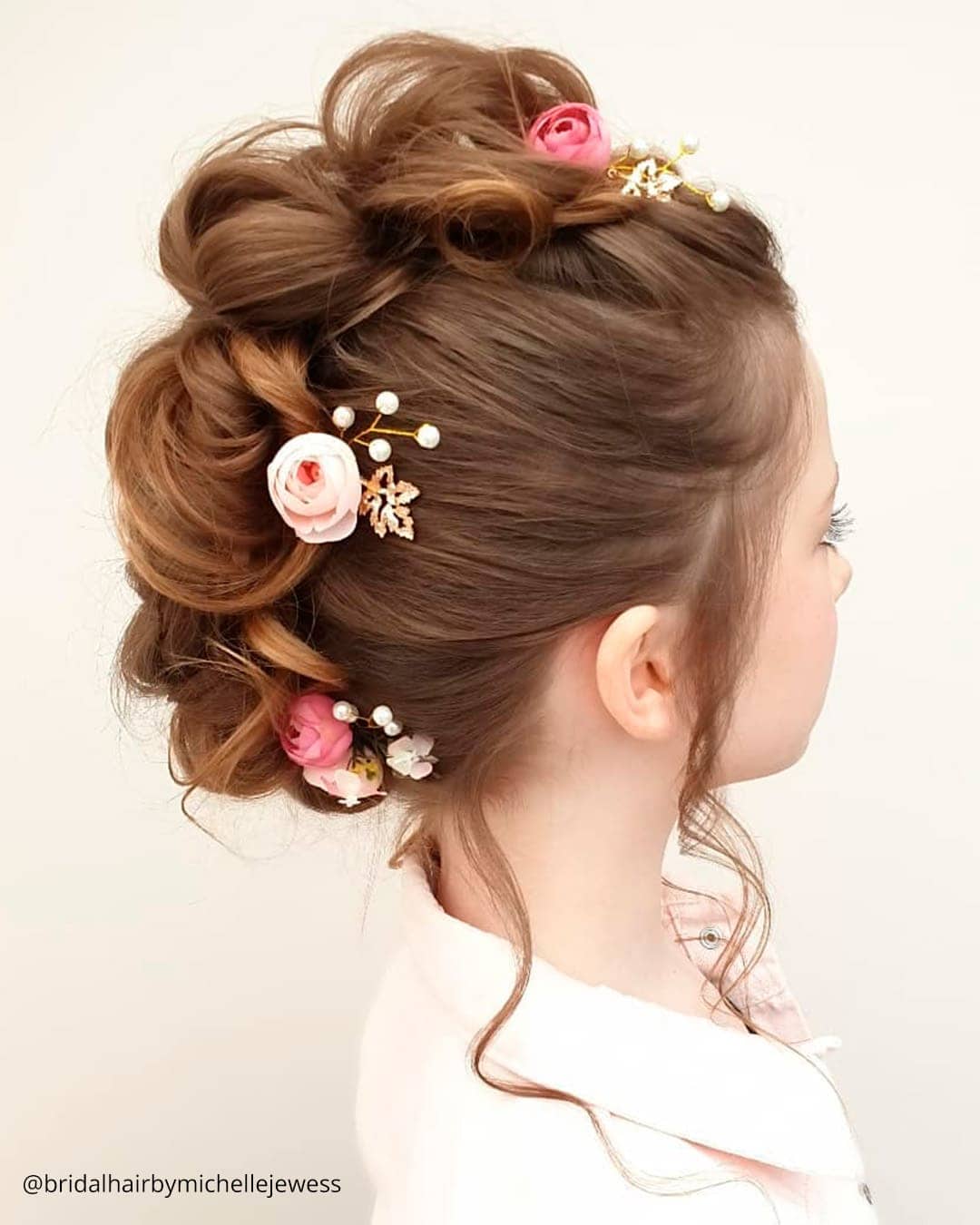 Chic Boho Flower Girl Hair Styles