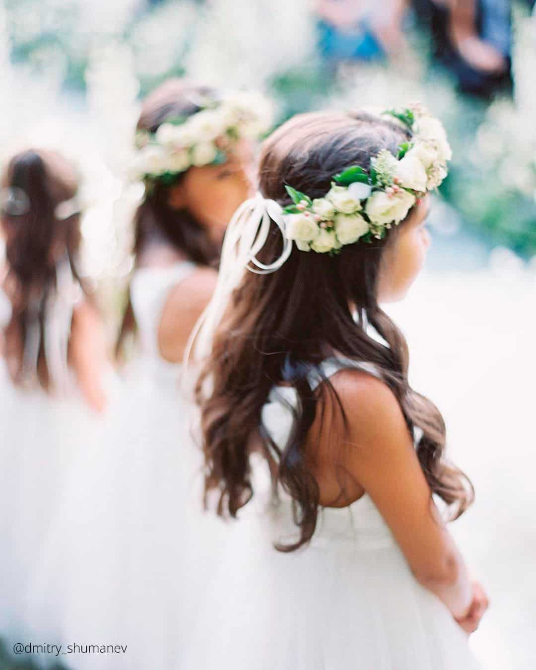 Chic Boho Flower Girl Hair Styles