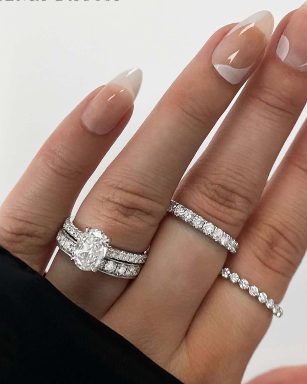 Stunning Halo Wedding Rings